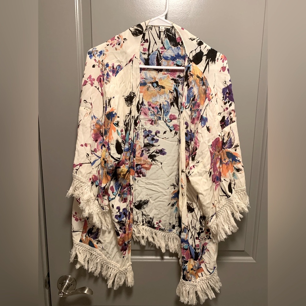Floral kimono